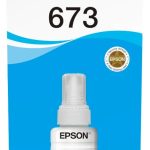 Epson Cyan ink bottle 70ml pour l800