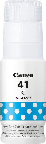 Canon GI-41C Cyan - Bouteille d'encre Canon d'origine (4543C001AA) – Image 2