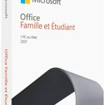 Microsoft Office Famille et Étudiant 2021 - Achat définitif pour 1 PC ou Mac