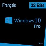 MS Win Pro 10 Win32 French 1pk DSP OEI DVD
