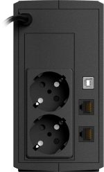 Onduleur Line-interactive nJoy Keen 600 USB - 360 W / 600 VA - 2 prises FR (UPLI-LI060KU-CG) – Image 3
