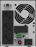 Onduleur On-line nJoy Echo Pro 1000 - 800 W / 1000 VA - 3 prises Schuko (UPOL-OL100EP-CG) – Image 2