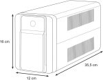 Onduleur Line-interactive APC Back-UPS BX950MI-FR - 520 W / 950VA - 4 prises Fr – Image 4