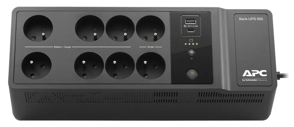 cmsoth3pn0e81qg03pg9wqw65.jpg APC Back-UPS 850VA, 230V, USB Type-C and A charginng ports – Image 1