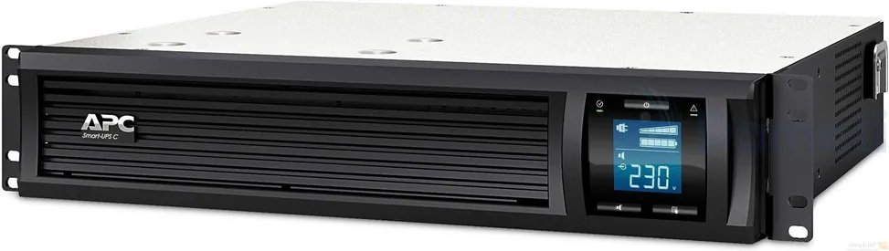 cmsoth4k60e9tqg03cyng3l64.jpg Onduleur Line interactive APC Smart-UPS C SMC3000RMI2U - 2100 W / 3000 VA - 8 prises C13 + 1 prise C19 - Rack 2U – Image 1