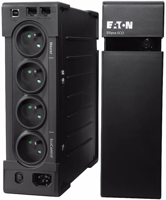 cmsoth5kk0ectqg038zqkjps7.jpg Onduleur Off-line Eaton Ellipse ECO EL650USBFR - 400 W / 650 VA - 4 prises FR – Image 1