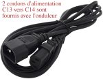 Onduleur Line-interactive Eaton 5E 5E850IUSB - 480 W / 850 VA - 4 prises C13 – Image 3