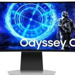 SAMSUNG Moniteur Curved Smart gaming Odyssey OLED G9 DQHD 49'' 32:9 1800R OLED Glare Free 240Hz 12M