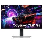 SAMSUNG Moniteur Odyssey OLED G8 G81SF 32'' Gaming UHD 240Hz 16:9 3840x2160 Flat OLED 12M