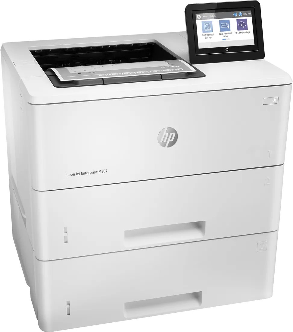 cmsx0t26a00gaqg9xq1y66xx6.jpg Imprimante Laser Monochrome HP LaserJet Enterprise M507x (1PV88A) – Image 1