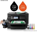 Epson Jet d'encre EcoTank L15150 MFP 4en1 Réseau Wifi Couleur A3 R/V 32 B&WPPM 22PPMCOL 32 12M