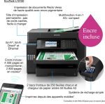 Epson Jet d'encre EcoTank L15150 MFP 4en1 Réseau Wifi Couleur A3 R/V 32 B&WPPM 22PPMCOL 32 12M – Image 3