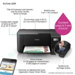 Epson EcoTank L3250 Imprimante multifonction à réservoirs rechargeables (C11CJ67408) – Image 2