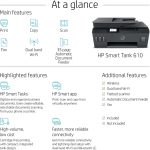 HP Smart Tank 615 Imprimante multifonction à réservoirs rechargeables (Y0F71A) – Image 9