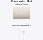 MacBook Air 15 Pouces (Puce M5) 16Go 512 GB Starlight – Image 4