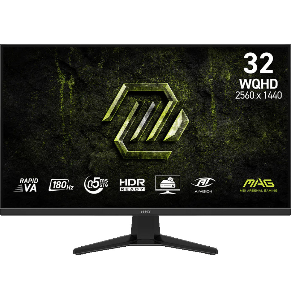 cmth9ci2x00paqgnhhutli3lx.jpg Écran Gaming 32" WQHD MSI MAG 325QF E18V (4711377347792) – Image 1