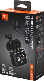 Écouteurs Bluetooth JBL Tour Pro 2 à réduction de bruit - Noir (JBLTOURPRO2BLK) – Image 9