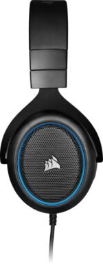Casque Gaming Corsair HS50 Pro Stereo Bleu - Jack 3.5 mm (CA-9011217-EU) – Image 4