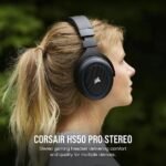 Casque Gaming Corsair HS50 Pro Stereo Bleu - Jack 3.5 mm (CA-9011217-EU) – Image 9