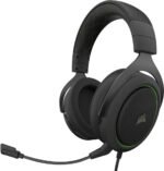 Casque Gaming Corsair HS50 Pro Stereo Vert - Jack 3.5 mm (CA-9011216-EU) – Image 9