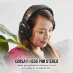 Casque Gaming Corsair HS50 Pro Stereo Carbon - Jack 3.5 mm (CA-9011215-EU) – Image 2