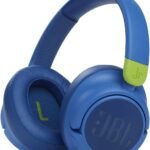 Casque Bluetooth JBL JR460NC à réduction de bruit - Bleu (JBLJR460NCBLU)