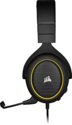 Casque Gaming Corsair HS60 Pro Surround Jaune - Jack 3.5 mm (CA-9011214-EU) – Image 7
