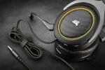 Casque Gaming Corsair HS60 Pro Surround Jaune - Jack 3.5 mm (CA-9011214-EU) – Image 8