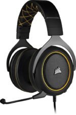 Casque Gaming Corsair HS60 Pro Surround Jaune - Jack 3.5 mm (CA-9011214-EU) – Image 5