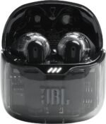 Écouteurs Bluetooth JBL Tune Flex TWS Ghost - Noir (JBLTFLEXGBLK) – Image 2