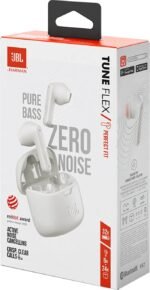 Écouteurs Bluetooth JBL Tune Flex TWS - Blanc (JBLTFLEXWHT) – Image 8