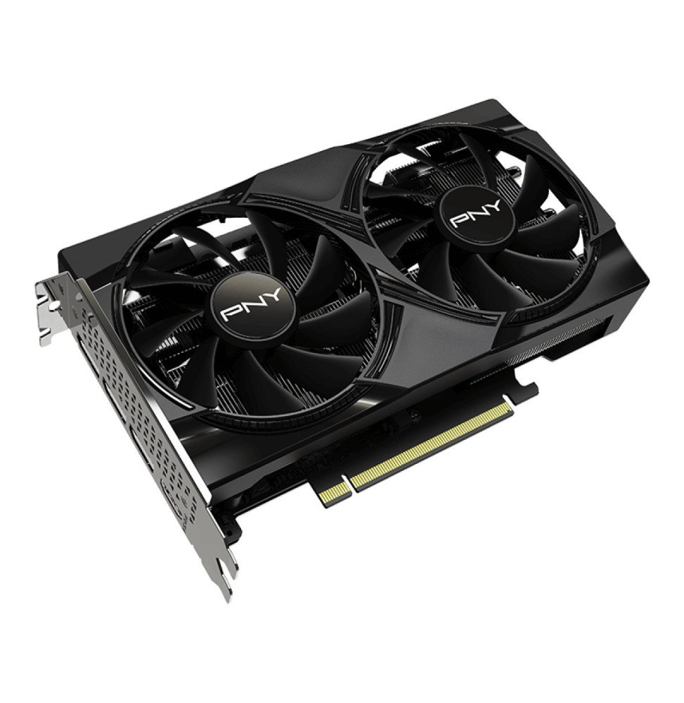 cmtoir3cb06ikqgzt8zucmazb.jpg Carte Graphique PNY GeForce RTX 5060 OC Dual Fan 8GB (VCG50608DFXPB1-O) – Image 1