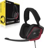 Casque Gaming Corsair Void Elite Surround Cherry - Jack 3.5 mm / USB (CA-9011206-EU)