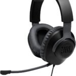 Casque gaming JBL Quantum 100 - Jack 3,5 mm Noir (JBLQUANTUM100BLK)