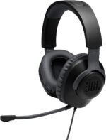 Casque gaming JBL Quantum 100 - Jack 3,5 mm Noir (JBLQUANTUM100BLK)