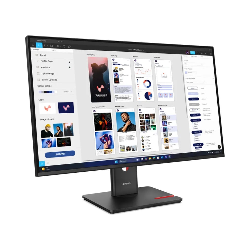 cmtyhfz7k04y5qgpbe7ke616d.jpg LENOVO Moniteur ThinkVision T32UD-30 31,5'' 24M – Image 1