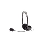 DACOMEX Casque-Micro Stéréo Ajustable USB noir - 059808