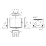 Borne / Ecran Tactile 17 pouces IIyama ProLite T1732MSC-B5AG – Image 7