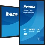 Ecran INTERACTIF TACTILE 43 POUCES IIYAMA PROLITE T4329AS-B1AG