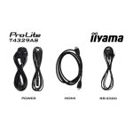 Ecran INTERACTIF TACTILE 43 POUCES IIYAMA PROLITE T4329AS-B1AG – Image 2