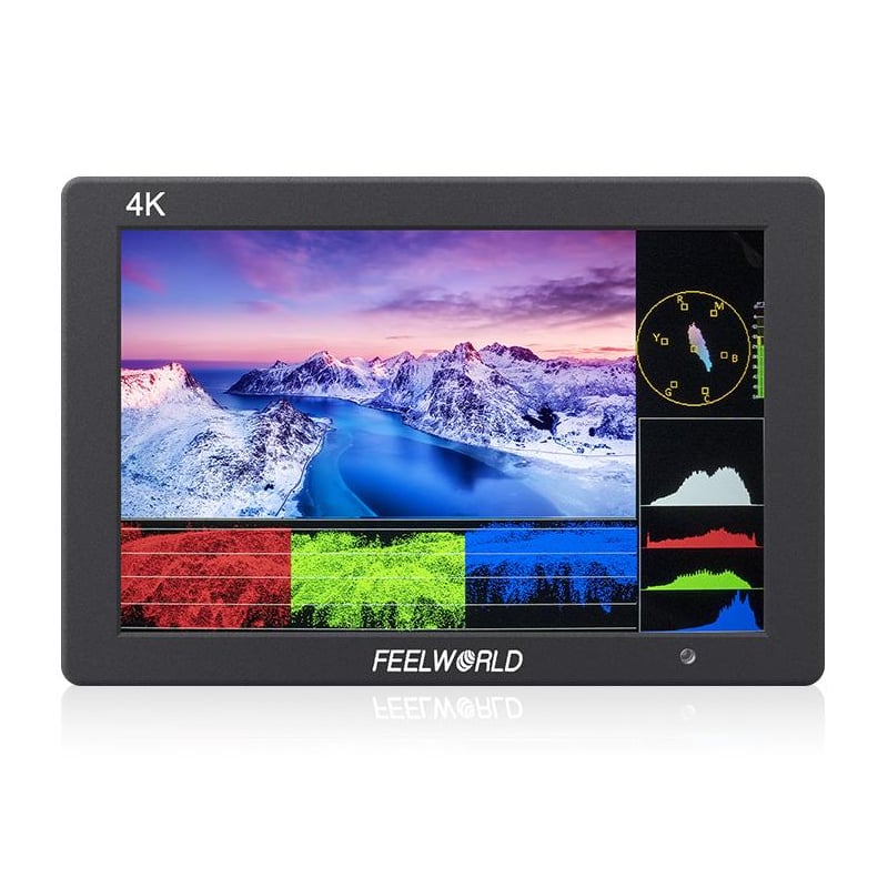 cmucv5q2303imqgryz6qcajym.jpg FEELWORLD T7 PLUS 7 POUCES 4K HDMI FIELD MONITOR – Image 1