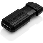 Micro-clé USB PinStripe de 8 Go noire - VERBATIM 49062 – Image 3