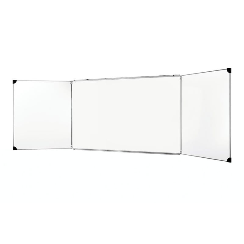 cmucv8b6p03vqqgryfgqm2hbz.jpg Tableau Magnétique blanc 1.00M X 4.00M avec volets latéraux rabattables – Image 1