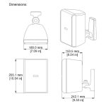 Enceinte, 75W, blanche BOSCH LB20-PC30-5L – Image 2