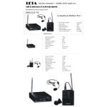 MICRO SANS FIL CRAVATE + SERRE-TÊTE BETA