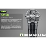 MICRO AVEC FIL SHURE SM58LCE – Image 2