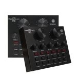 Carte son V8 Multifonctionnel Studio bluetooth, pour Téléphone Portable et Ordinateur