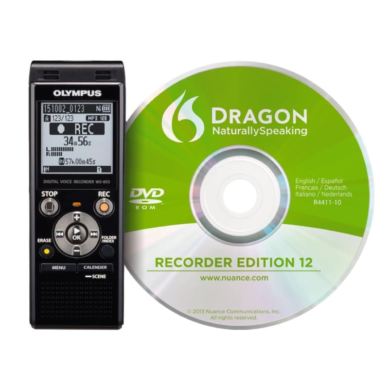 cmucvklp8058wqgryue9s51fa.jpg ENREGISTREUR VOCAL - DICTAPHONE OLYMPUS WS-853 DNS – Image 1