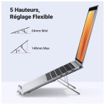 Support Ordinateur Portable Ugreen Aluminium Ventilé 8 à 17,3 Pouces (40289) – Image 3