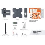 Support mural à bras articulé pour 19-43p - Noir VOGELS TVM124H45 – Image 10